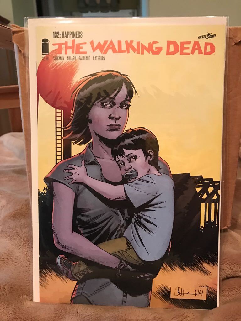 The Walking Dead - Image Comics (132 - Oct 2014) comic book collectible [Barcode 709853000730] - Main Image 2