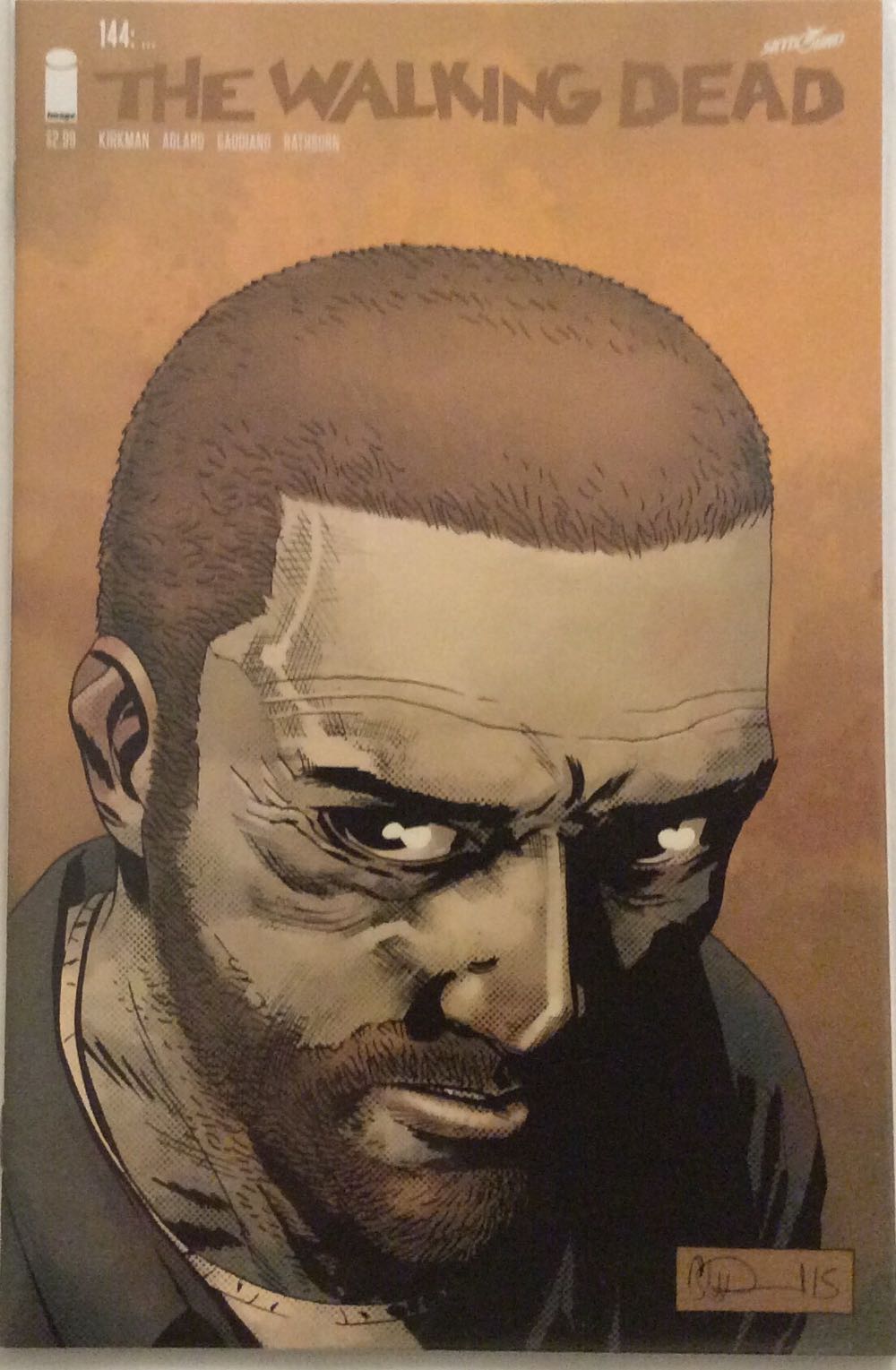 The Walking Dead - Image (144 - Jul 2015) comic book collectible [Barcode 709853000730] - Main Image 2