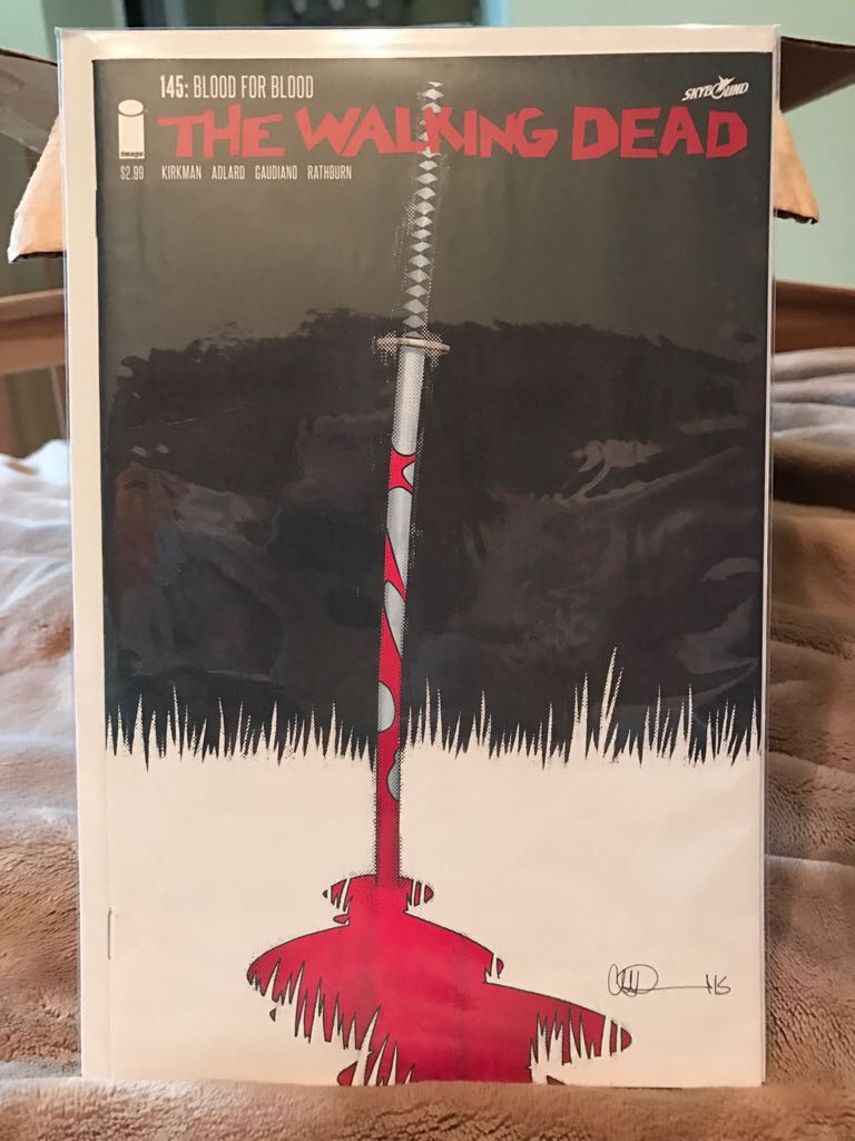 The Walking Dead - Image (145 - Aug 2015) comic book collectible [Barcode 709853000730] - Main Image 2