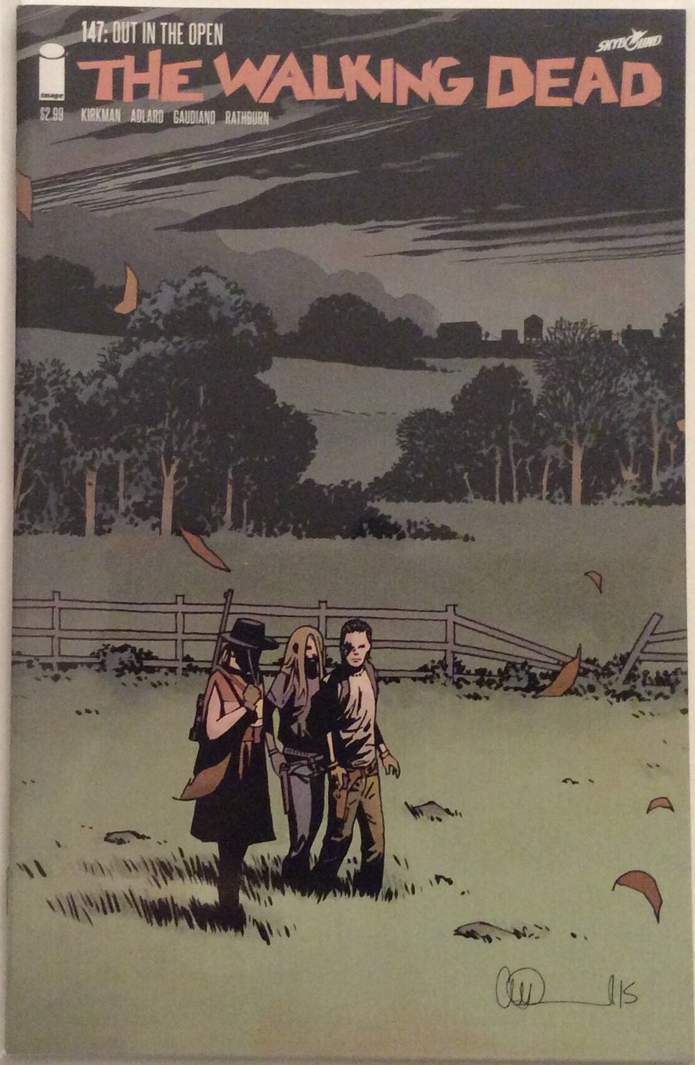 The Walking Dead - Image (147 - Dec 2015) comic book collectible [Barcode 709853000730] - Main Image 2