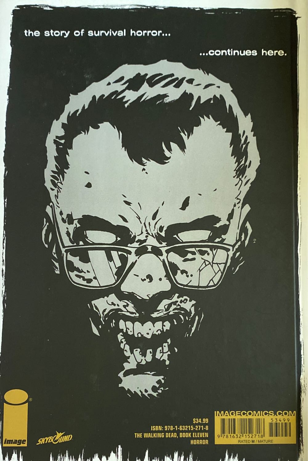 The Walking Dead  (11) comic book collectible [Barcode 9781632152718] - Main Image 2