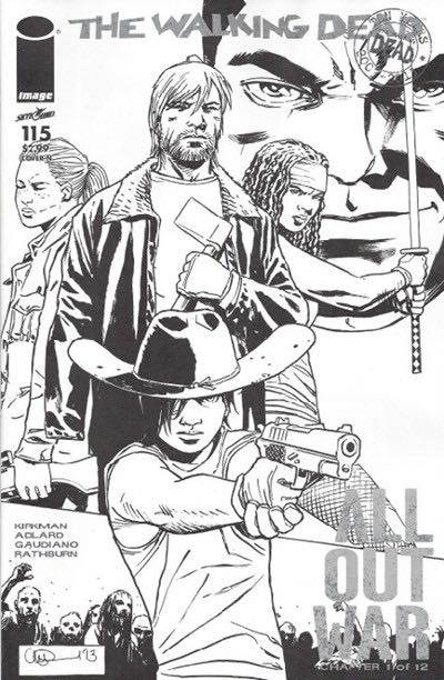 The Walking Dead - Image Comics (115) comic book collectible [Barcode 709853000730] - Main Image 2