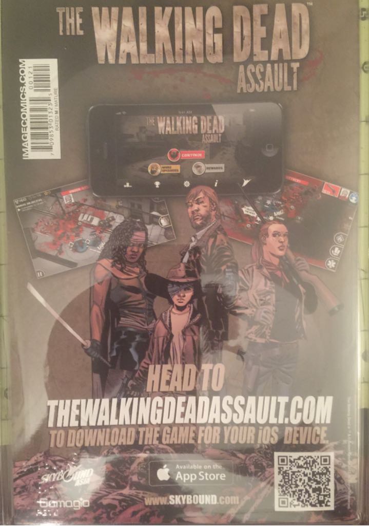 The Walking Dead  (1 - 02/2012) comic book collectible [Barcode 70985301323500121] - Main Image 2