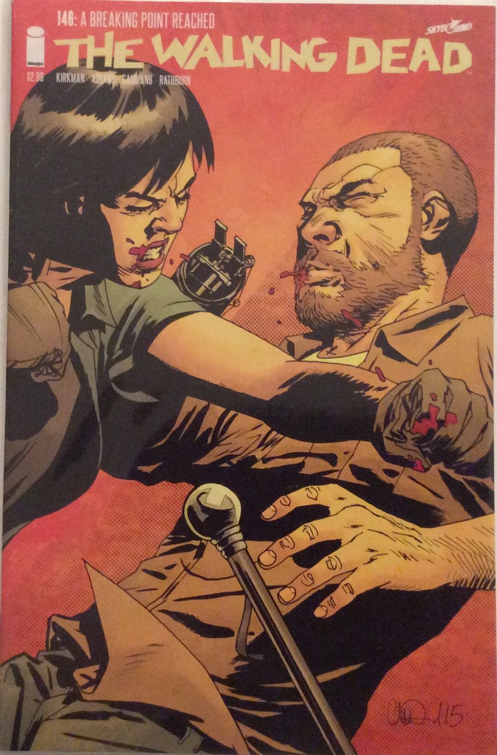 The Walking Dead - Image Comics (146 - Sep 2015) comic book collectible [Barcode 70985300073014611] - Main Image 2