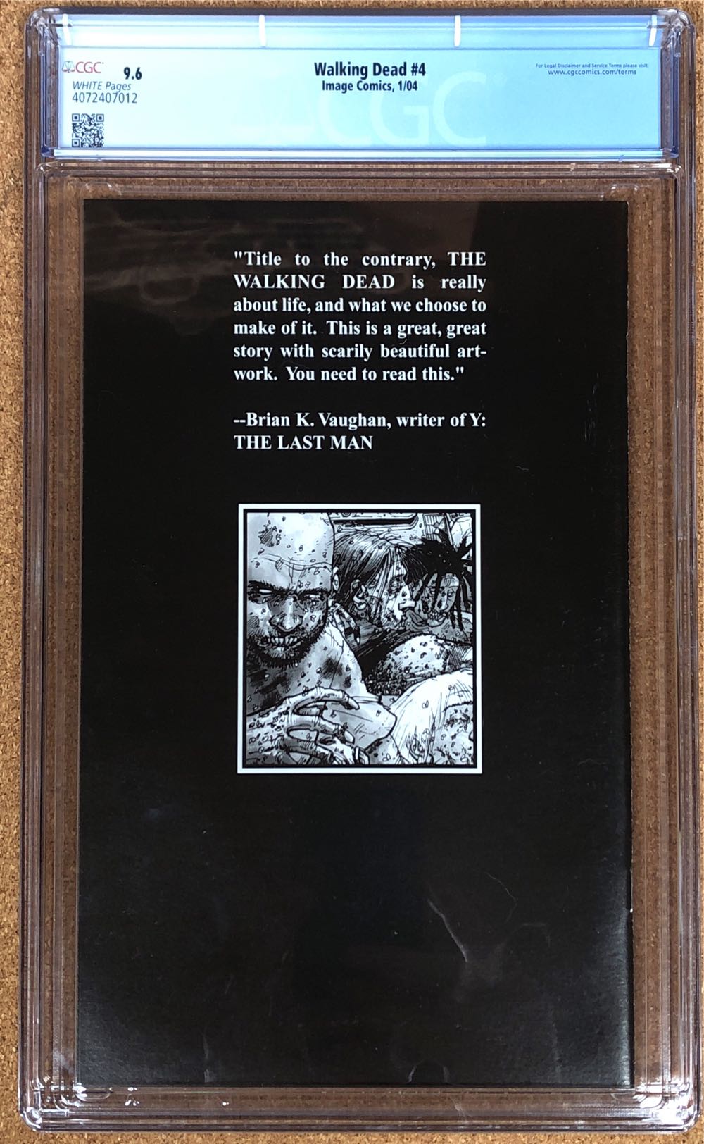 The Walking Dead - Image/skybound (4 - Jul 2009) comic book collectible [Barcode 70985300073000411] - Main Image 2