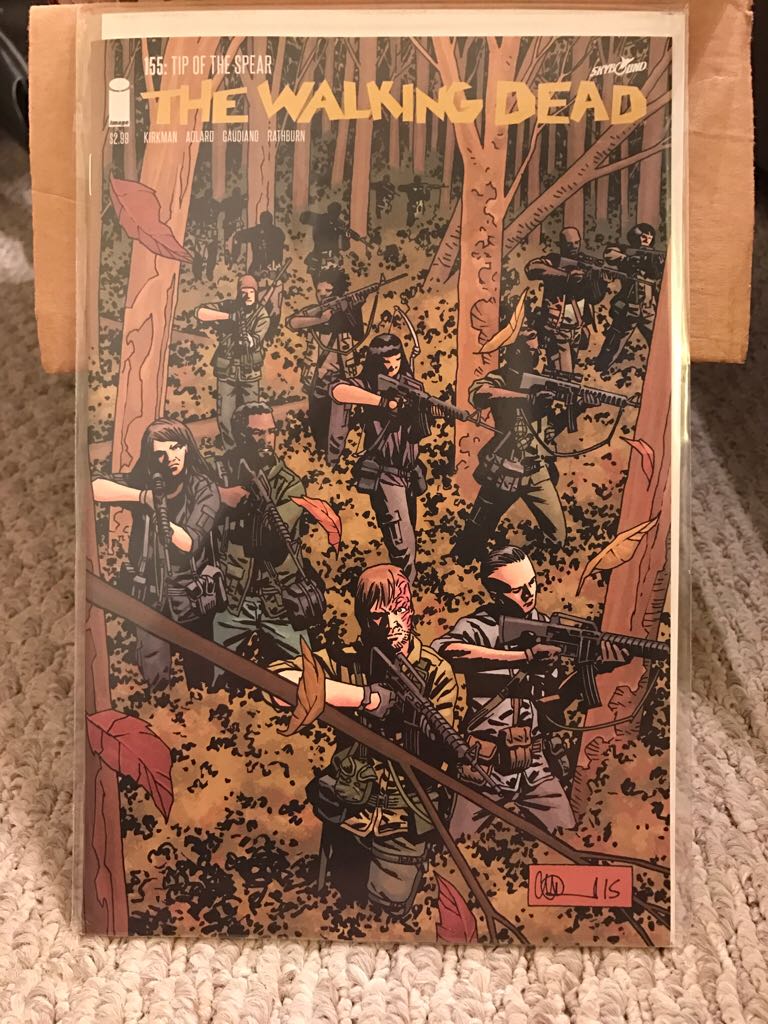 The Walking Dead - Image Comics (155 - Jun 2016) comic book collectible [Barcode 709853000730] - Main Image 2