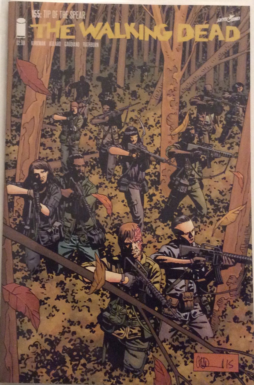 The Walking Dead - Image Comics (155 - Jun 2016) comic book collectible [Barcode 70985300073015511] - Main Image 2