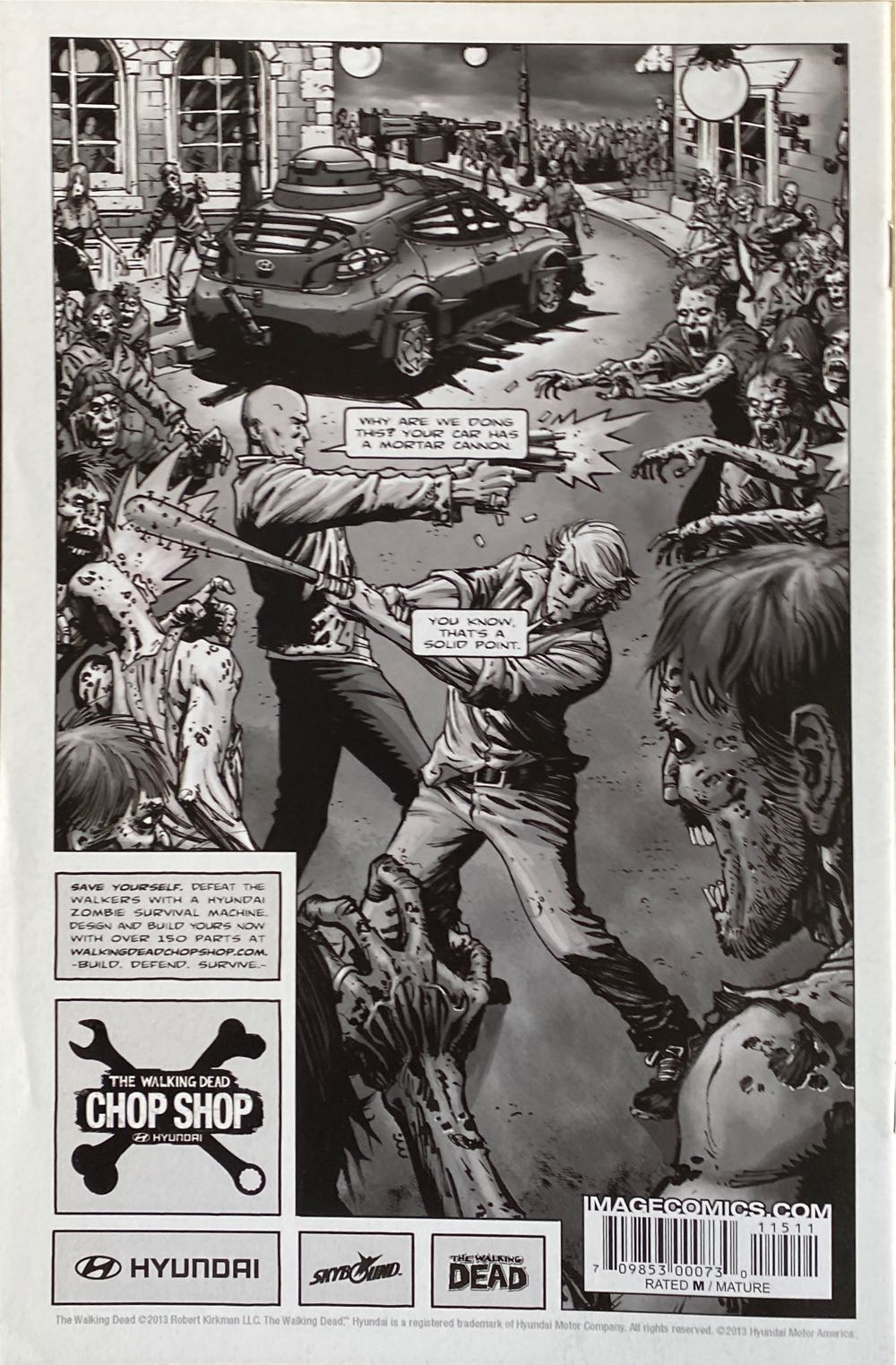 The Walking Dead - Image (115 - 10/2013) comic book collectible [Barcode 70985300073011511] - Main Image 2