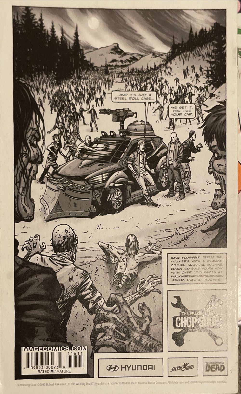 The Walking Dead - Image (116 - Nov 2013) comic book collectible [Barcode 70985300073011611] - Main Image 2