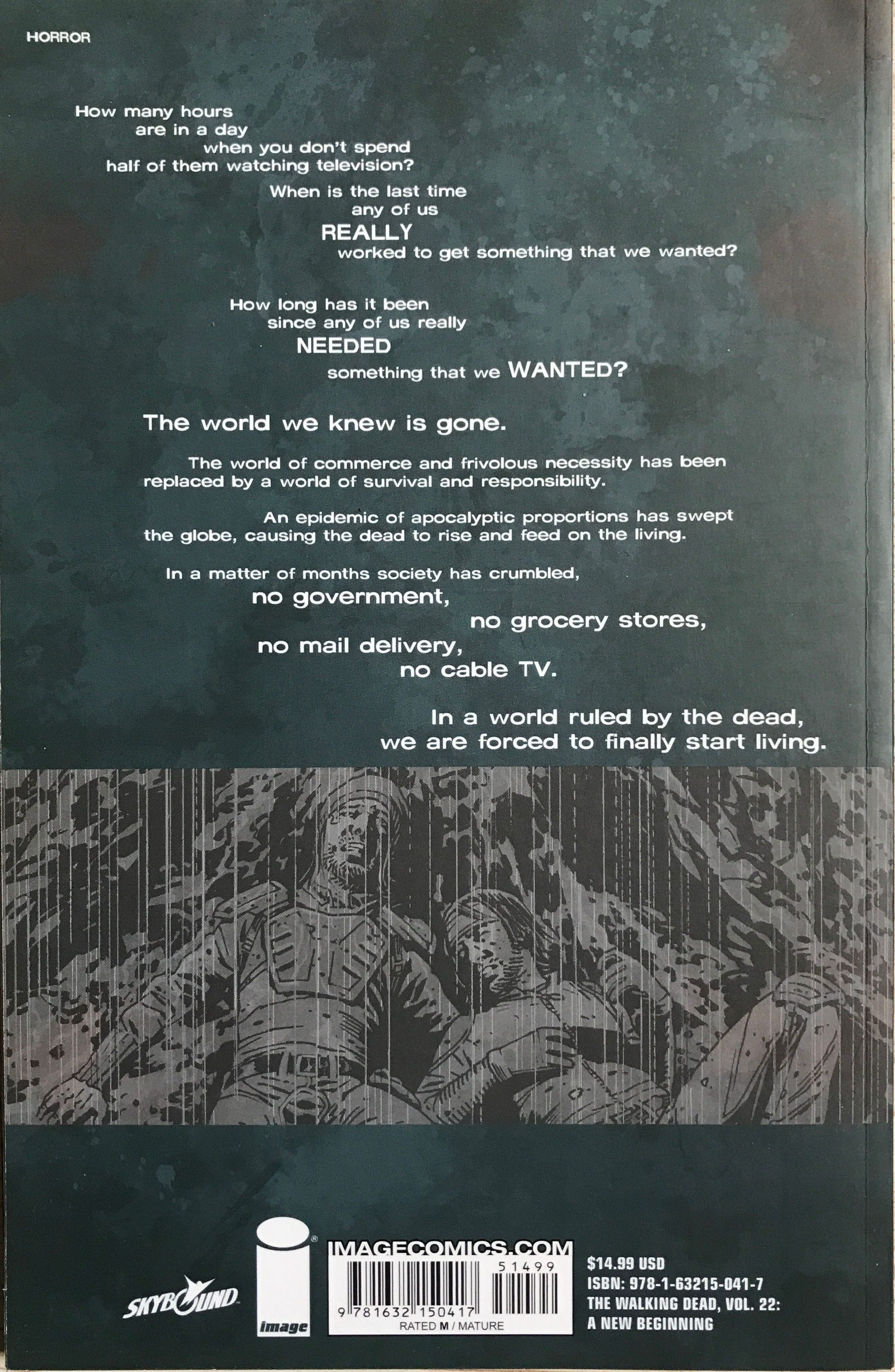 The Walking Dead - Image Comics (22) comic book collectible [Barcode 978163215041771482] - Main Image 2