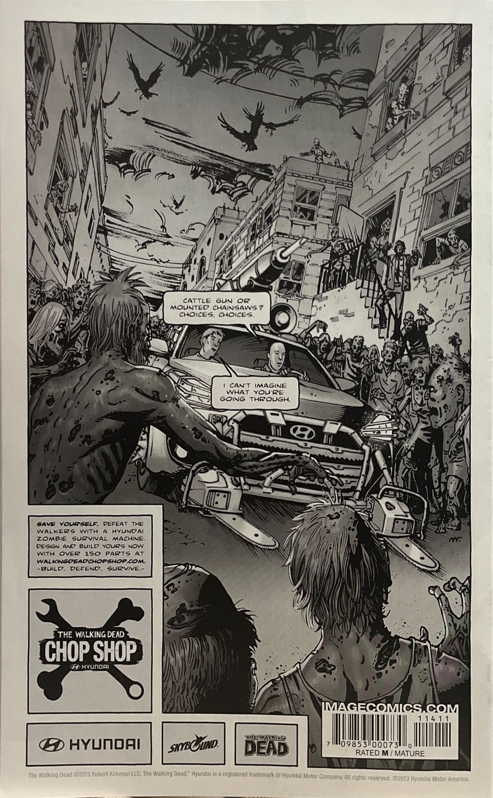 The Walking Dead - Image (114 - Sep 2013) comic book collectible [Barcode 70985300073011411] - Main Image 2