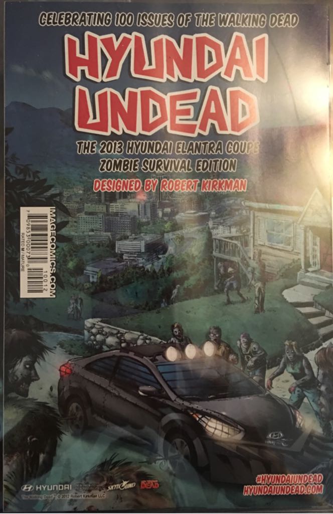 The Walking Dead - Image - Skybound (100 - 08/2012) comic book collectible [Barcode 709853000730] - Main Image 2