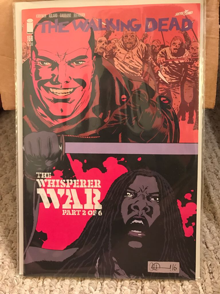 The Walking Dead - Image Comics (158 - Sep 2016) comic book collectible [Barcode 70985300073015811] - Main Image 2
