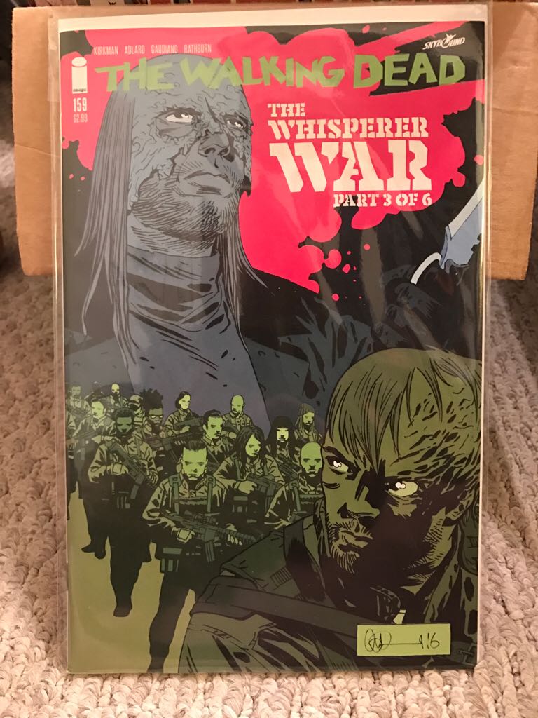 The Walking Dead - Image Comics (160 - Oct 2016) comic book collectible [Barcode 70985300073015911] - Main Image 2