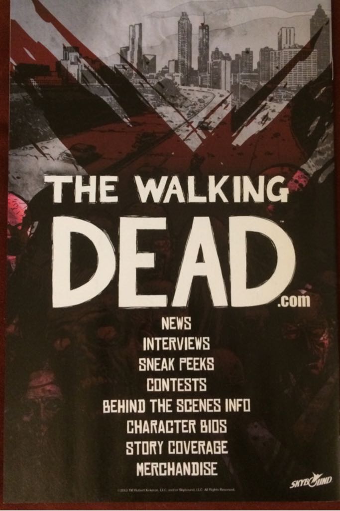 The Walking Dead - Image - Skybound (1 - 05/2015) comic book collectible [Barcode 709853000730] - Main Image 2