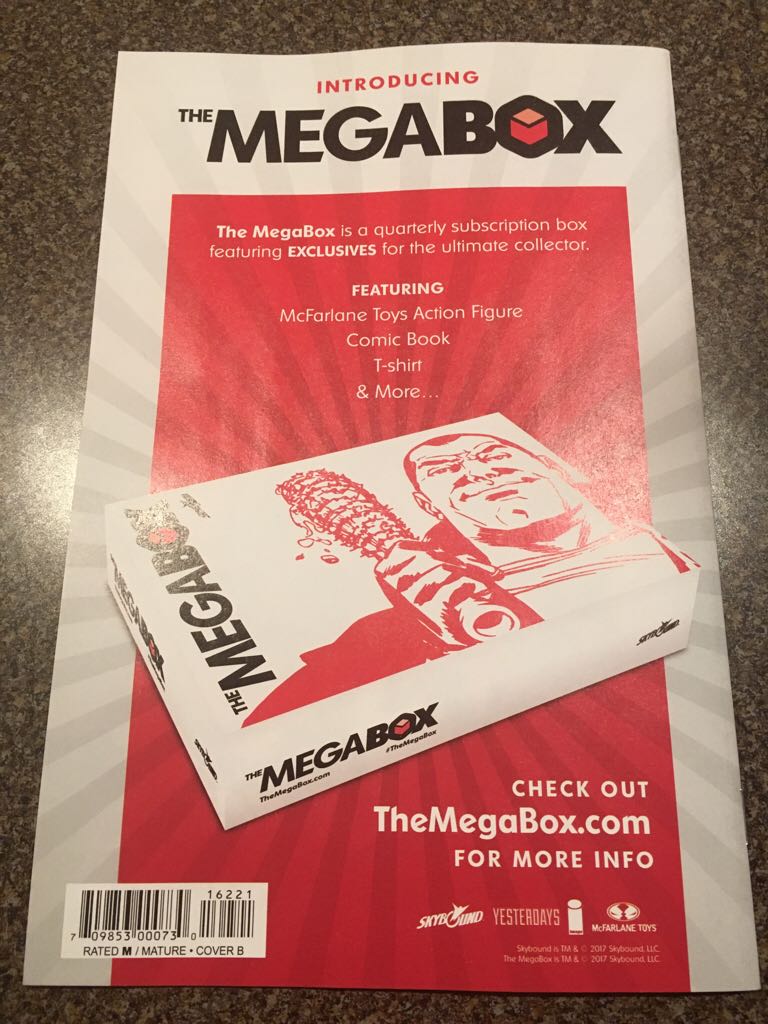 The Walking Dead - Image Comics (162 - Jan 2017) comic book collectible [Barcode 709853000730] - Main Image 2