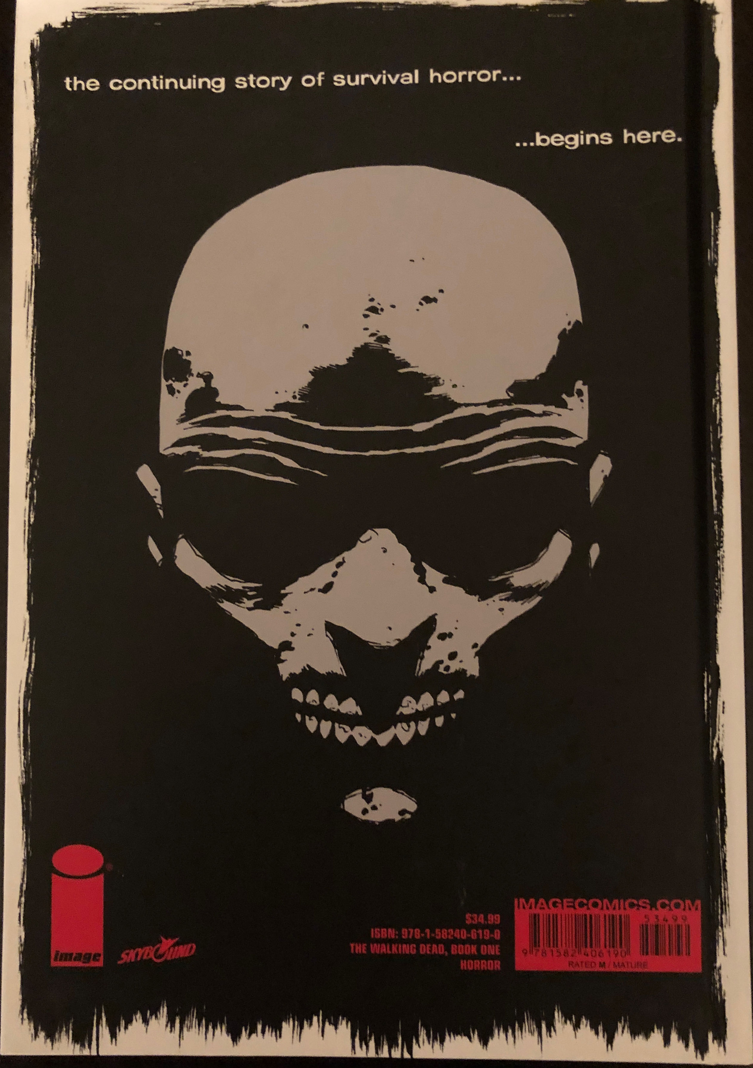 The Walking Dead - Image Comics / Skybound Comics (1 - Jul 2006) comic book collectible [Barcode 978158240619053499] - Main Image 2