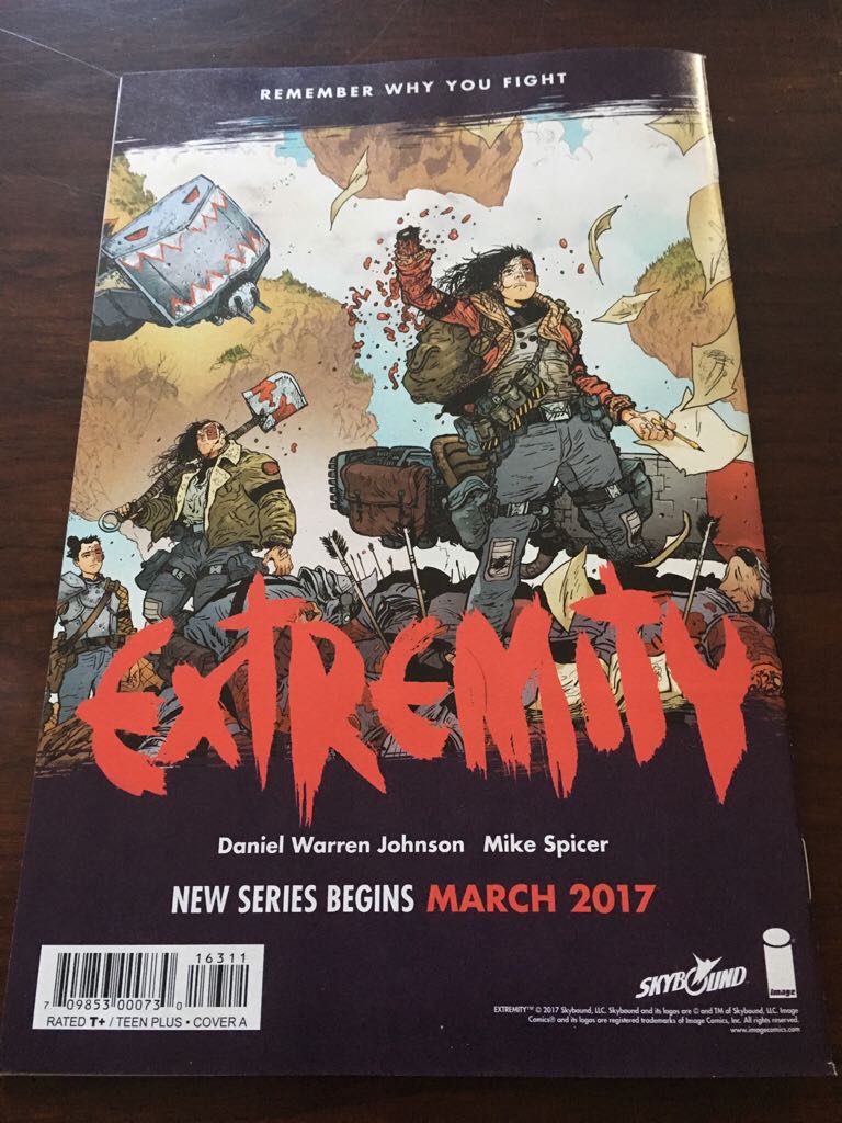 Walking Dead, The - Image (163 - Apr 2017) comic book collectible [Barcode 709853000730] - Main Image 2