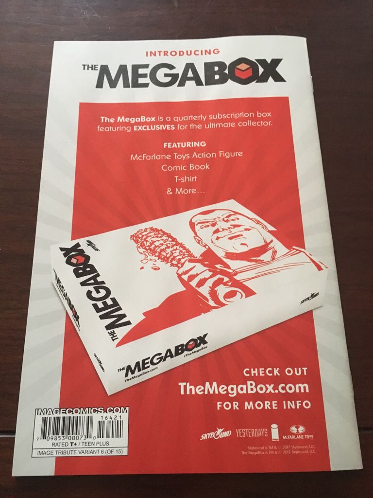 The Walking Dead - Image Comics (164 - Feb 2017) comic book collectible [Barcode 709853000730] - Main Image 2