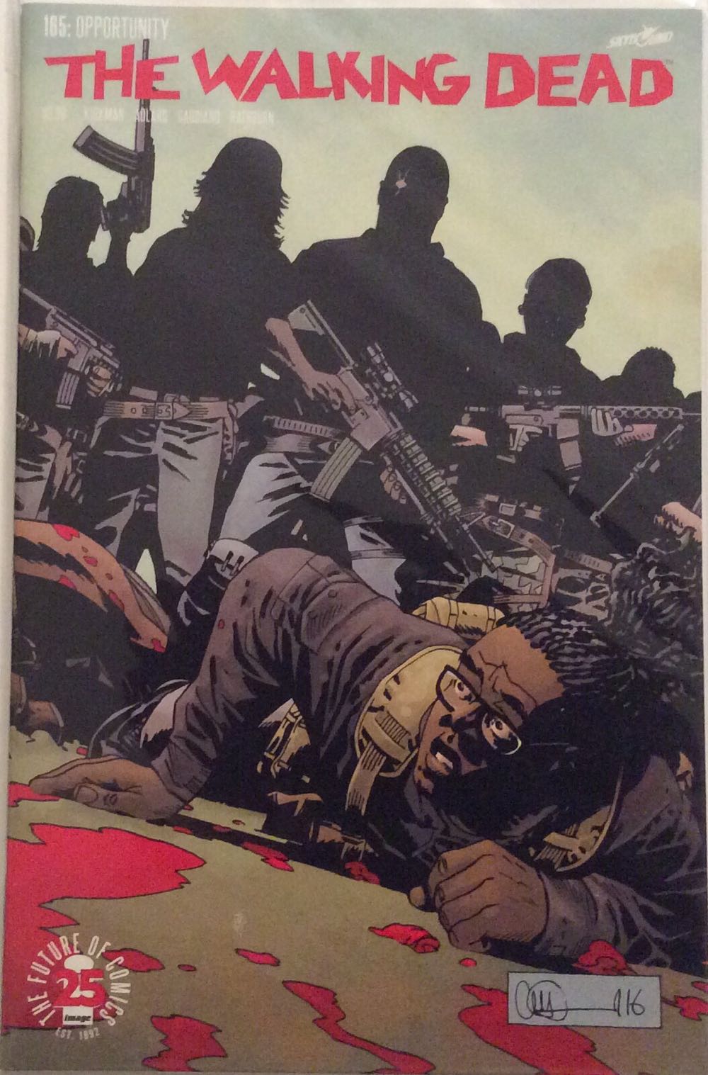 The Walking Dead - Image Comics (165 - Mar 2017) comic book collectible [Barcode 709853000730] - Main Image 2