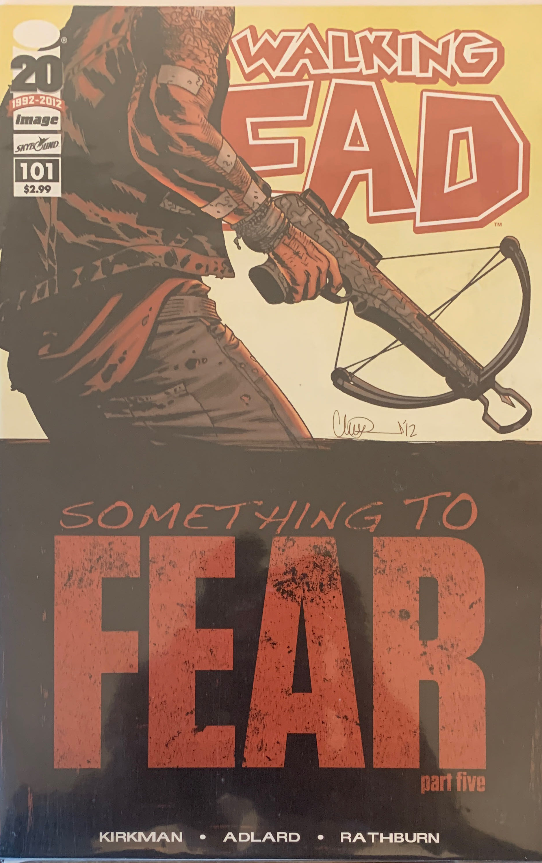 The Walking Dead - Image Comics/Skybound (101 - Aug 2012) comic book collectible - Main Image 2