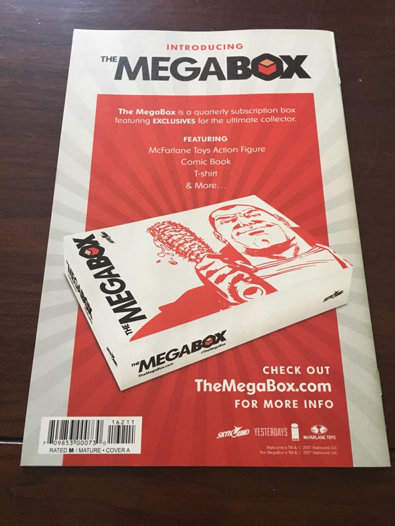 Walking Dead, The - Image Comics (162 - Jan 2017) comic book collectible [Barcode 709853000730] - Main Image 2