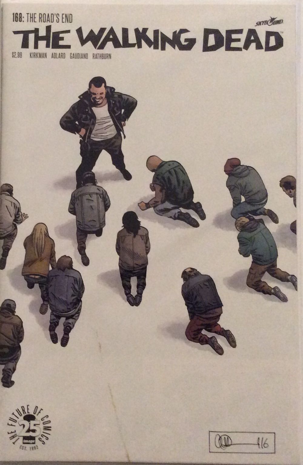 The Walking Dead - Image (168 - Jun 2017) comic book collectible [Barcode 709853000730] - Main Image 2