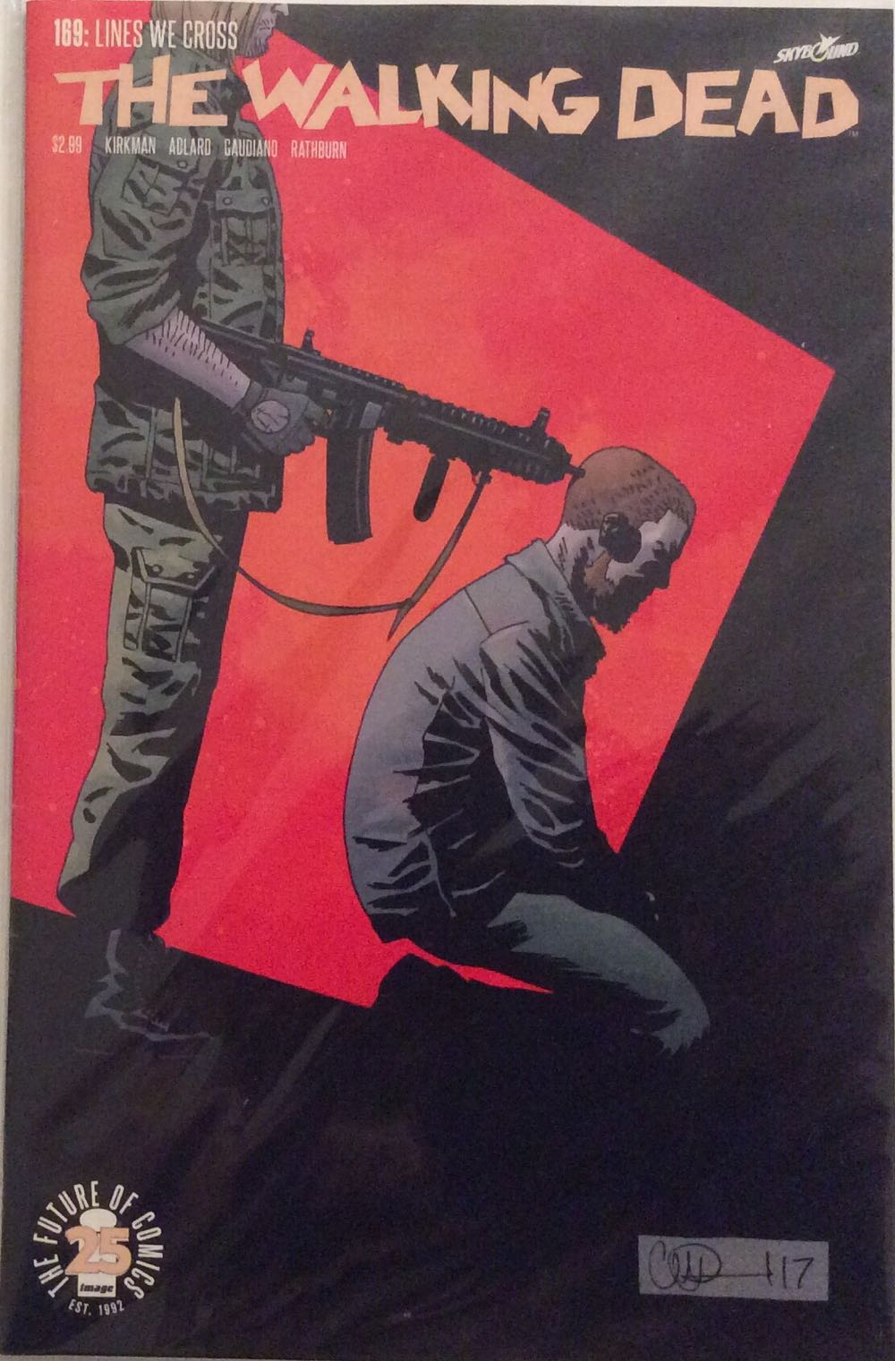 The Walking Dead - Image Comics (169 - Sep 2017) comic book collectible [Barcode 70985300073016911] - Main Image 2