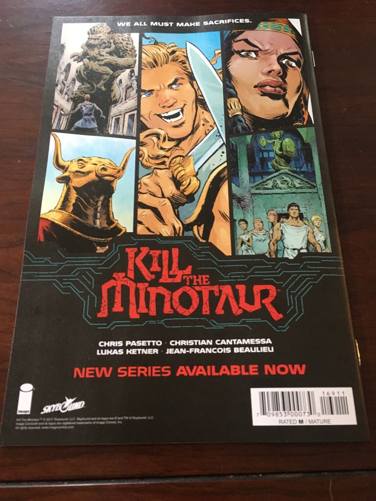 The Walking Dead - Image Comic Inc. (169 - Jul 2017) comic book collectible [Barcode 709853000730] - Main Image 2