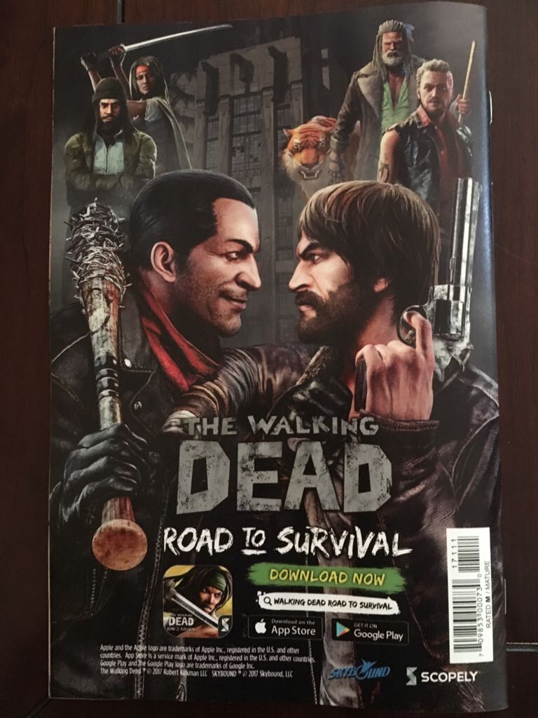 Walking Dead, The - Image Comic Inc. (171 - Sep 2017) comic book collectible [Barcode 709853000730] - Main Image 2