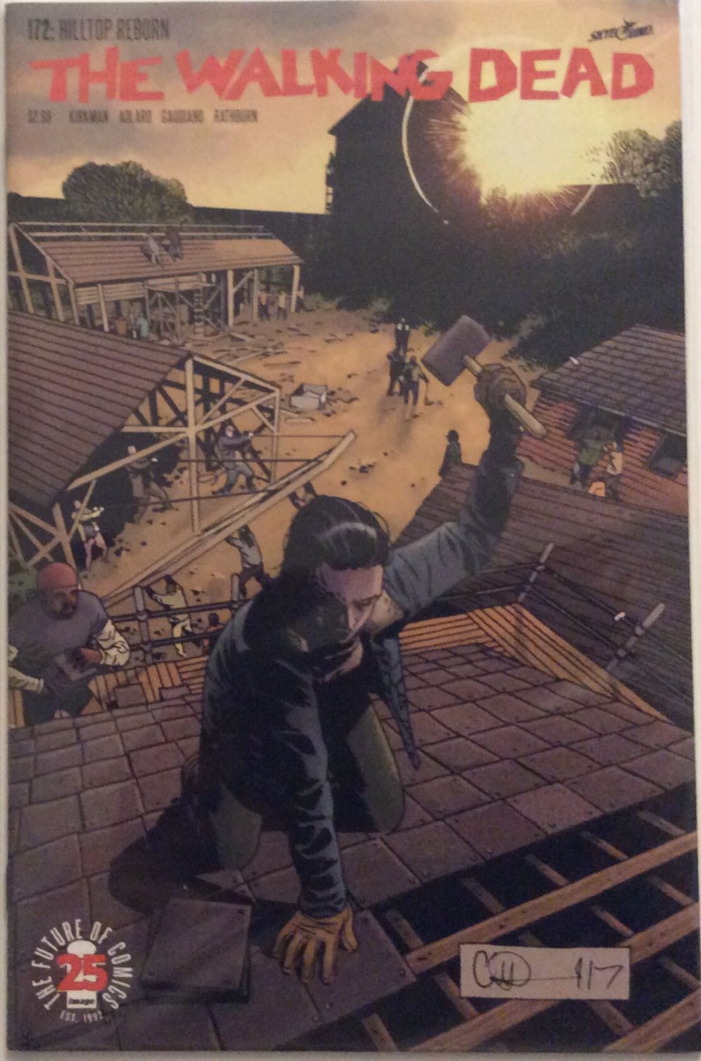 The Walking Dead - Image - Skybound (172 - Oct 2017) comic book collectible [Barcode 70985300073002411] - Main Image 2