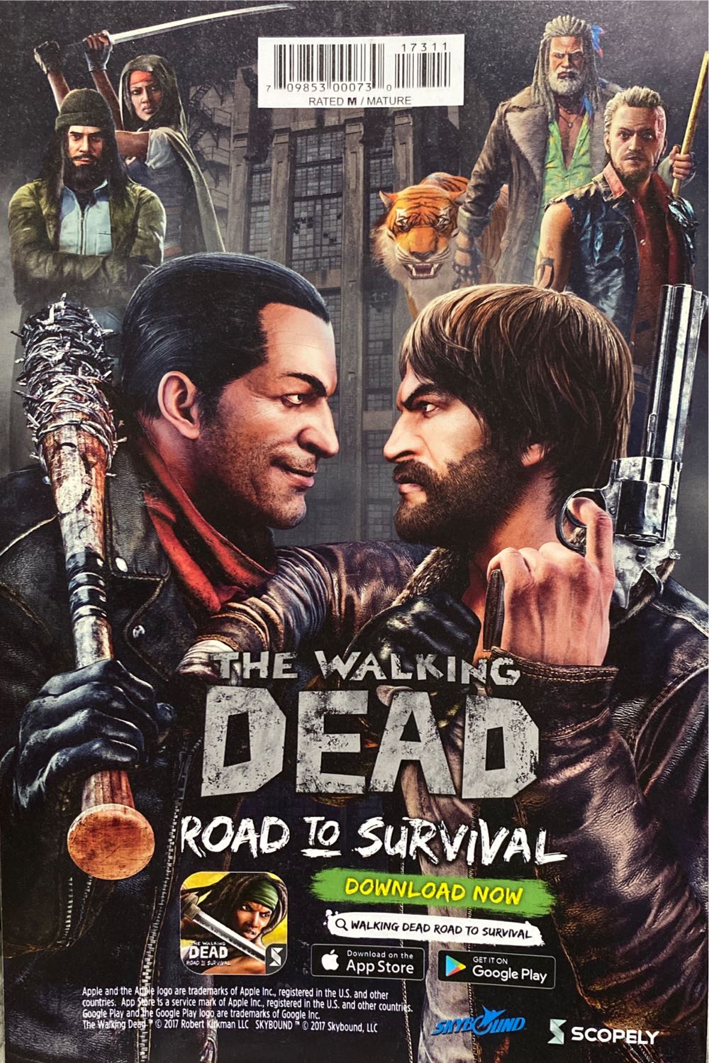 The Walking Dead (2003) - Image Comics (173 - Jan 2018) comic book collectible [Barcode 70985300073017311] - Main Image 2