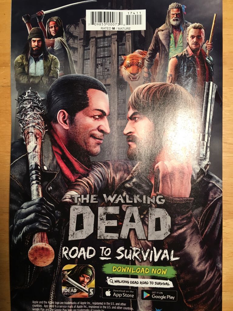 The Walking Dead (2003) - Image Comics (174 - Dec 2017) comic book collectible [Barcode 70985300073017411] - Main Image 2