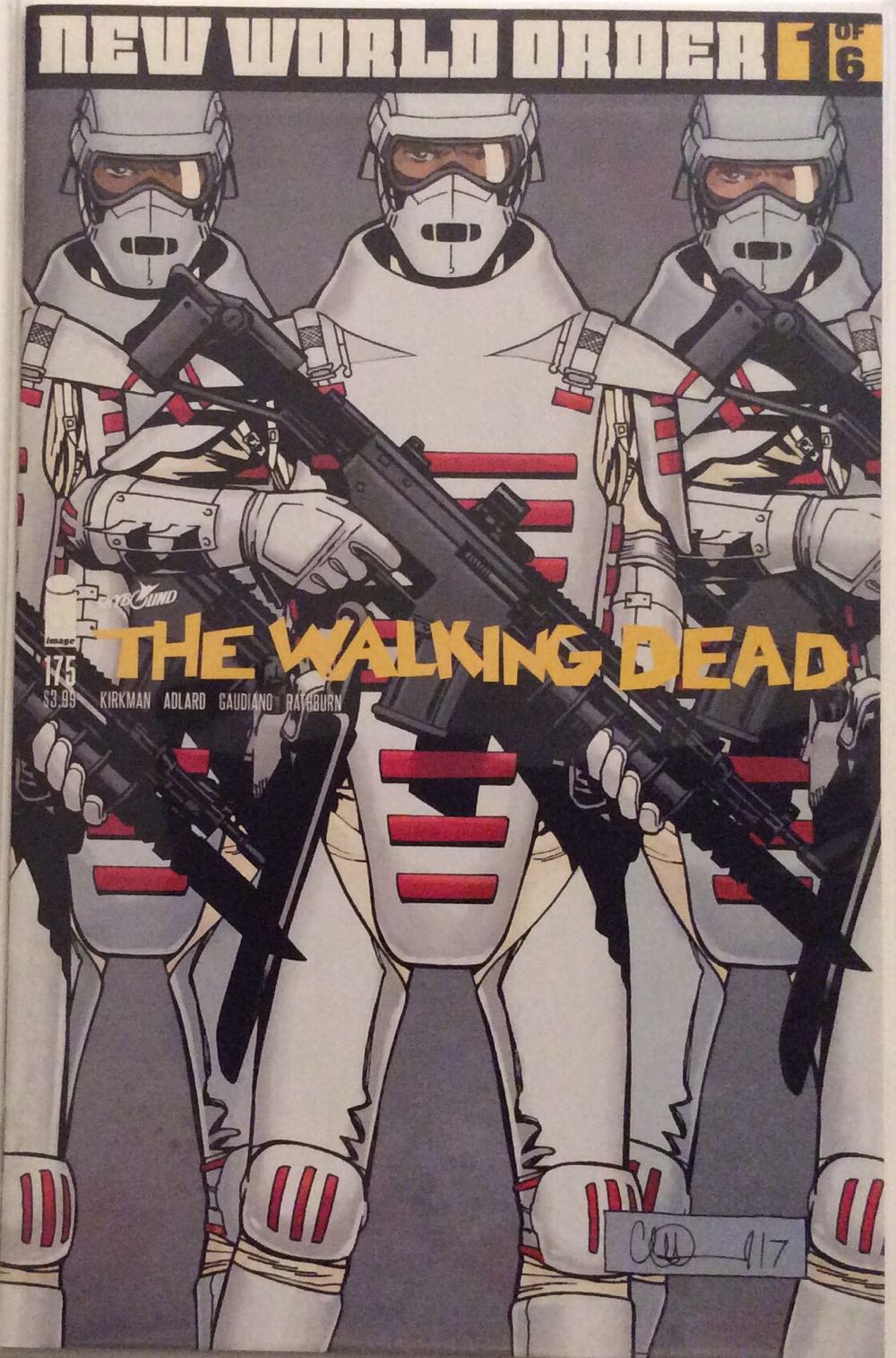 The Walking Dead - Image Comics (175 - Jan 2018) comic book collectible [Barcode 70985300073017511] - Main Image 2