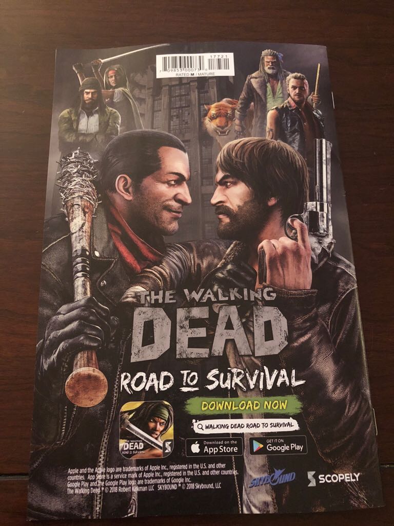 Walking Dead, The - Image Comic Inc. (177 - Mar 2018) comic book collectible [Barcode 709853000730] - Main Image 2