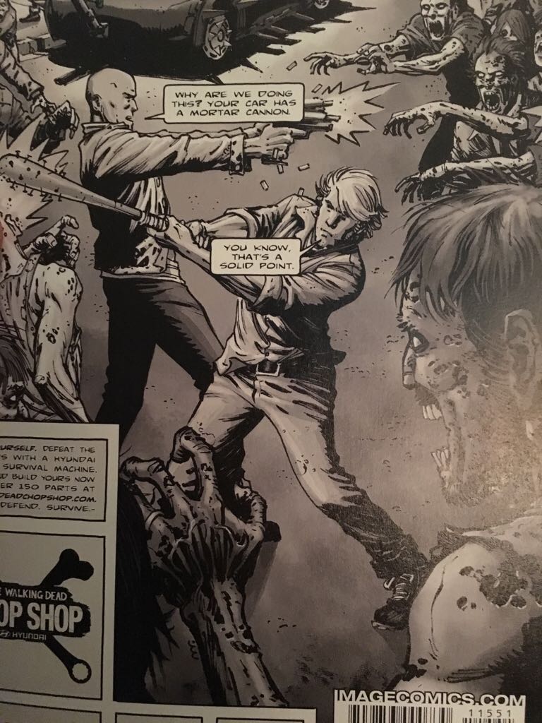 The Walking Dead - Image Comics (115 - Oct 2013) comic book collectible [Barcode 70985300073011551] - Main Image 2