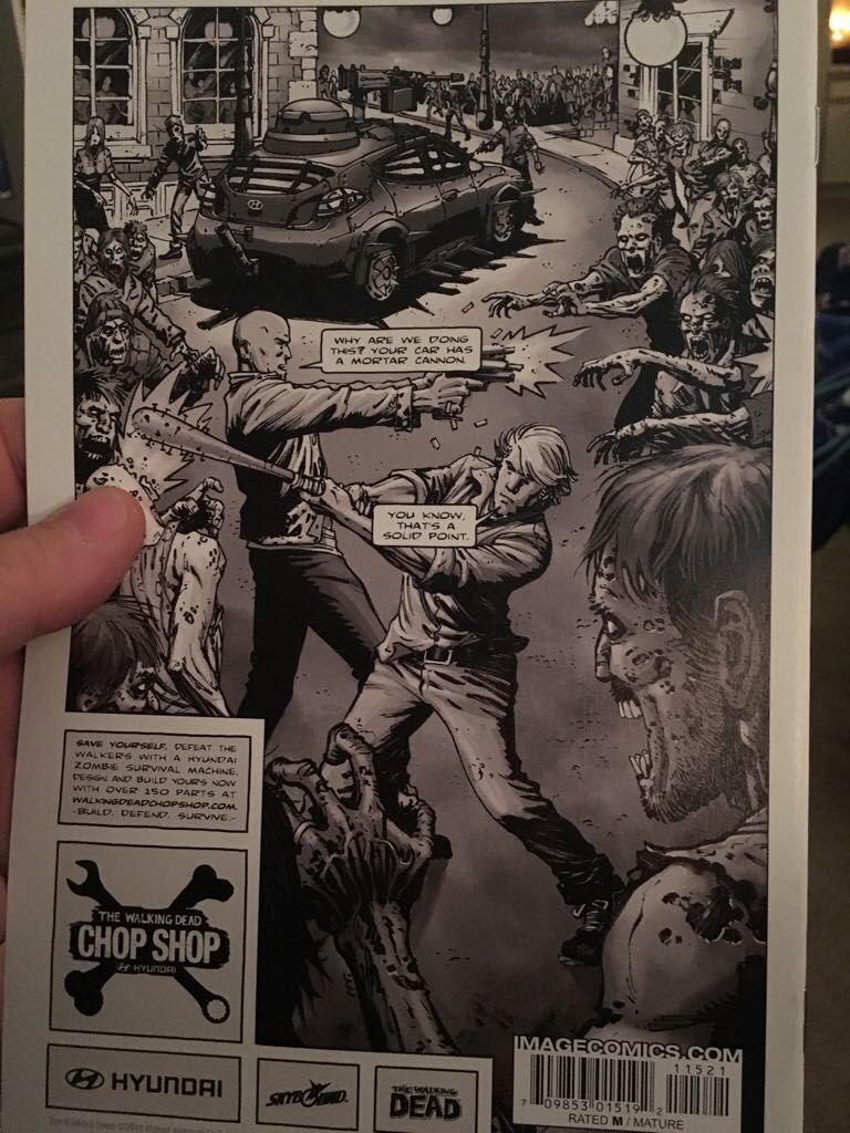 The Walking Dead - Image Comics (115 - Oct 2013) comic book collectible [Barcode 70985301519211521] - Main Image 2