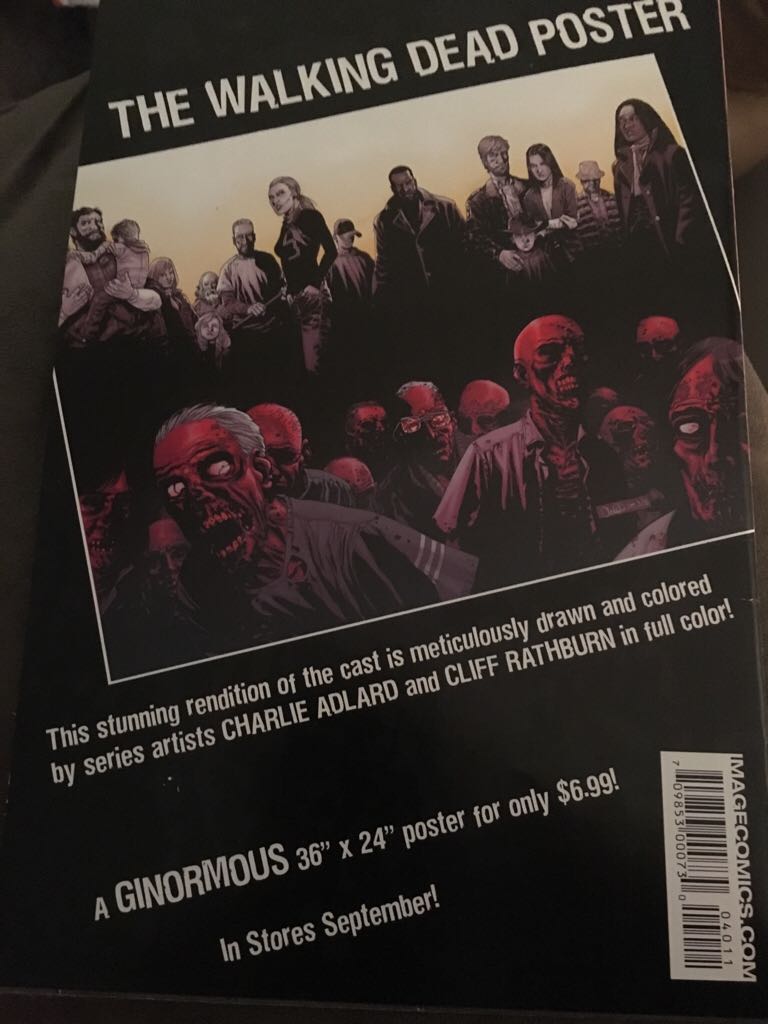 The Walking Dead  (40) comic book collectible [Barcode 9168873000730] - Main Image 2