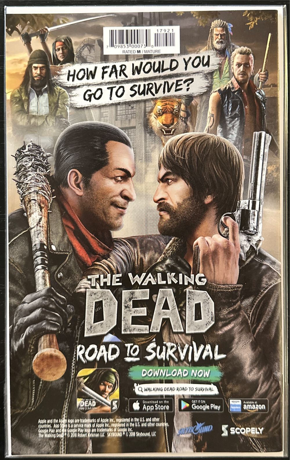 The Walking Dead - Image (179 - May 2018) comic book collectible [Barcode 70985300073017921] - Main Image 2