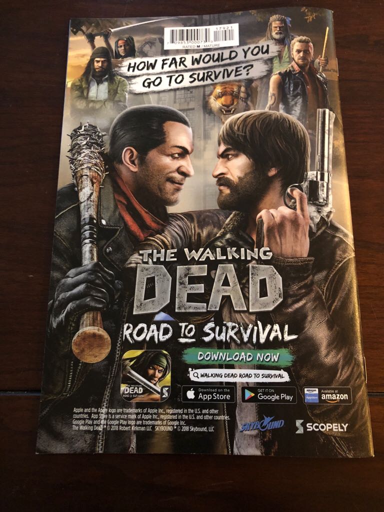 Walking Dead, The - Image Comic Inc. (179 - May 2018) comic book collectible [Barcode 709853000730] - Main Image 2