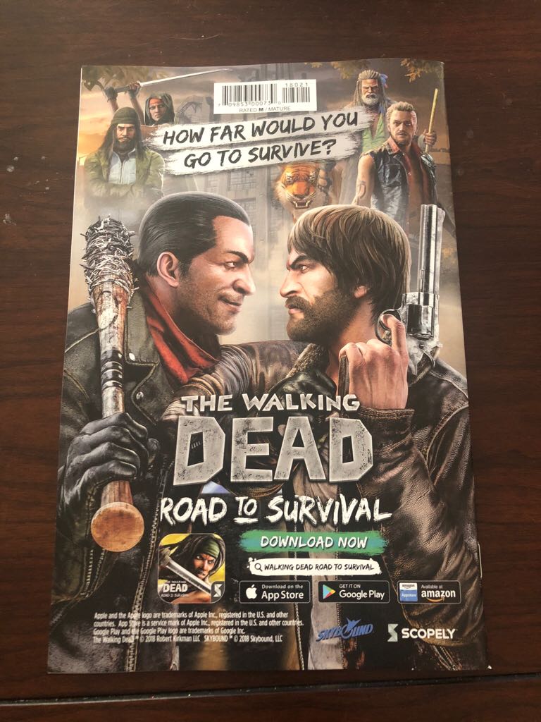 The Walking Dead - Image Comic Inc. (180 - Jun 2018) comic book collectible [Barcode 709853000730] - Main Image 2