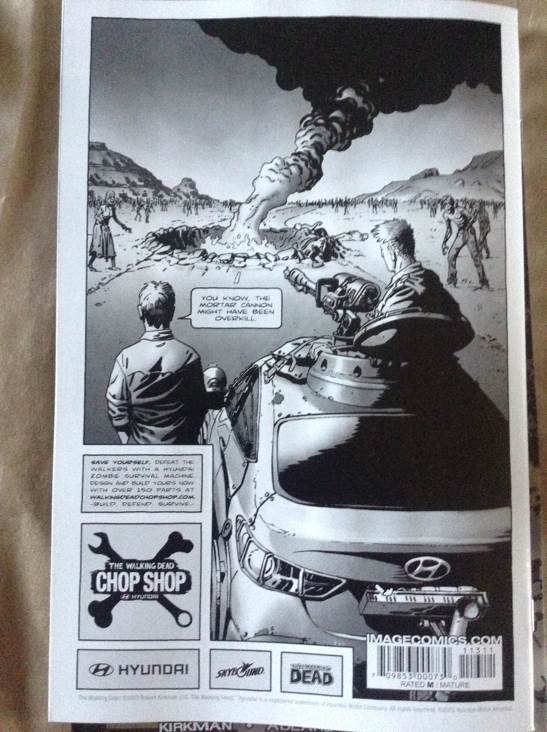 The Walking Dead  (113) comic book collectible - Main Image 2