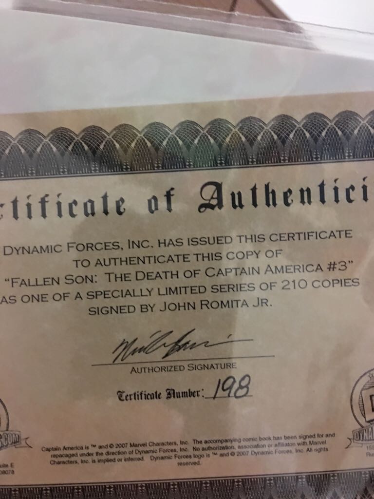 Fallen Son: The Death of Captain America - Marvel (3 of 5 - Jul 2007) comic book collectible [Barcode 9780785128427] - Main Image 2