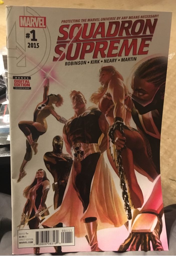 Squadron Supreme #1 - Marvel Comics (1 - Feb 2016) comic book collectible [Barcode 75960608316900111] - Main Image 1