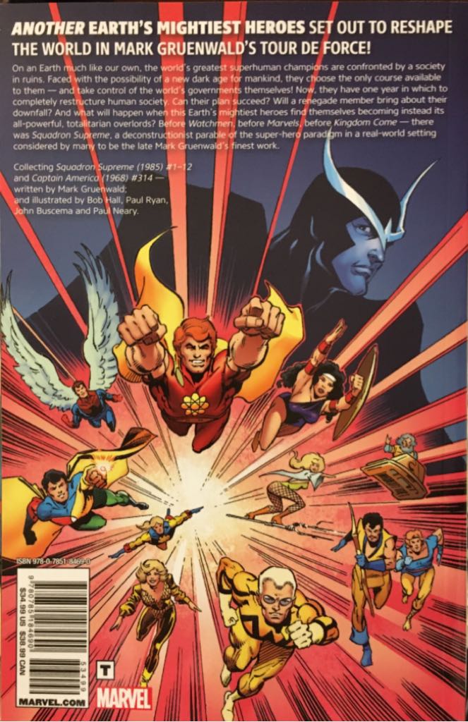 Squadron Supreme - Marvel Comics (1 - Apr 2013) comic book collectible [Barcode 9780785184690] - Main Image 2