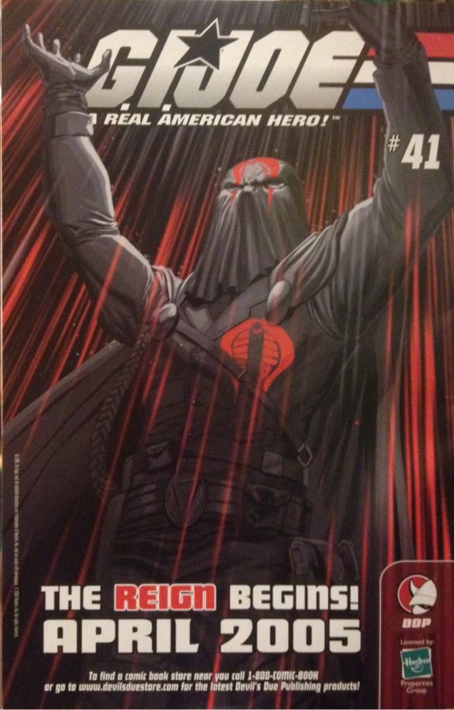 G.I. Joe: A Real American Hero! Image/DDP - Devil’s Due Publishing (40 - Mar 2005) comic book collectible [Barcode 882142000755] - Main Image 2