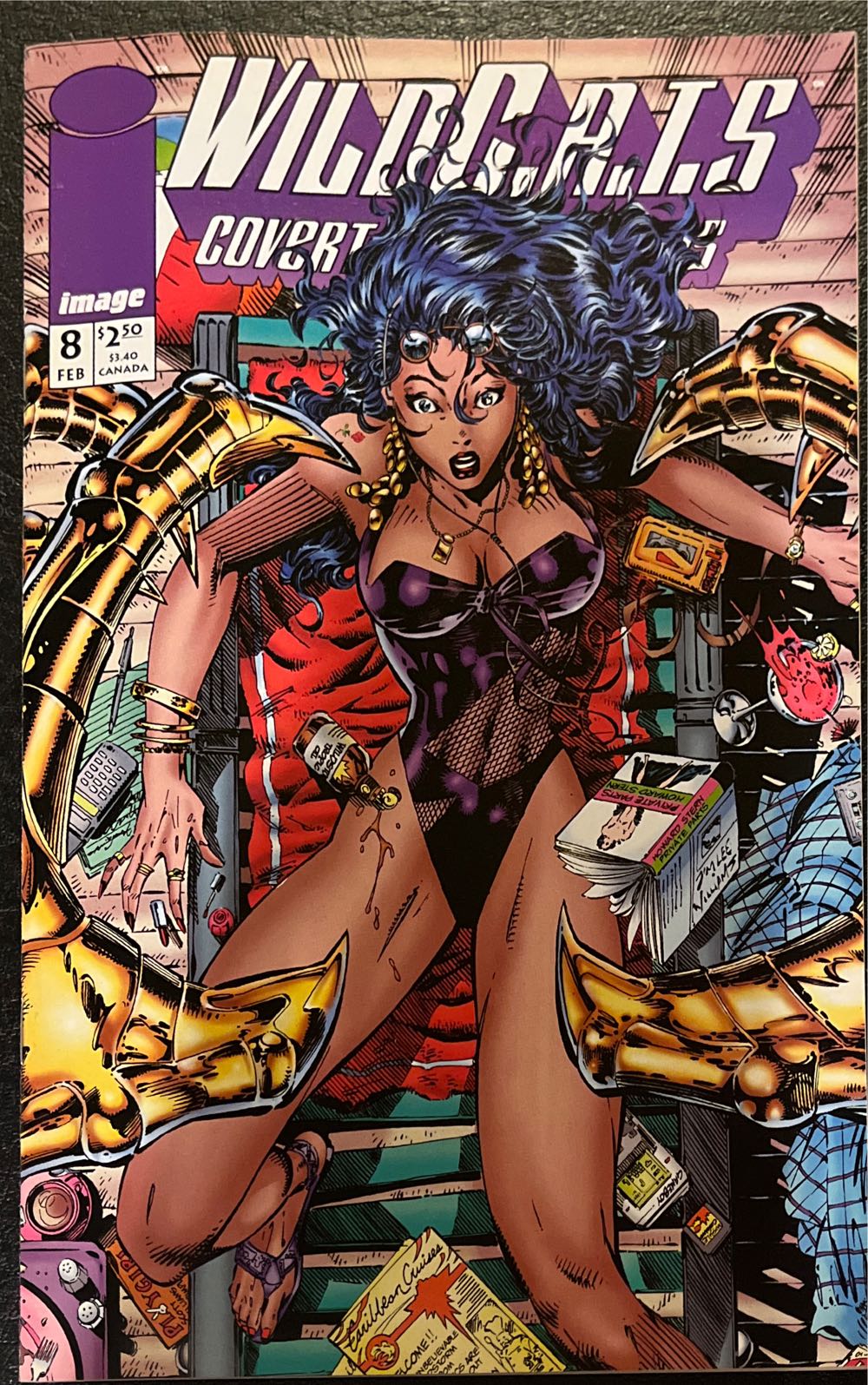 WildCats - Image Comics (8 - Feb 1994) comic book collectible [Barcode 073361649942] - Main Image 2