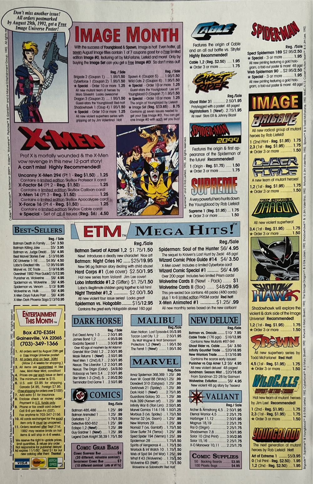WildCats - Image Comic Inc. (1 - Aug 1992) comic book collectible [Barcode 070089332477] - Main Image 2