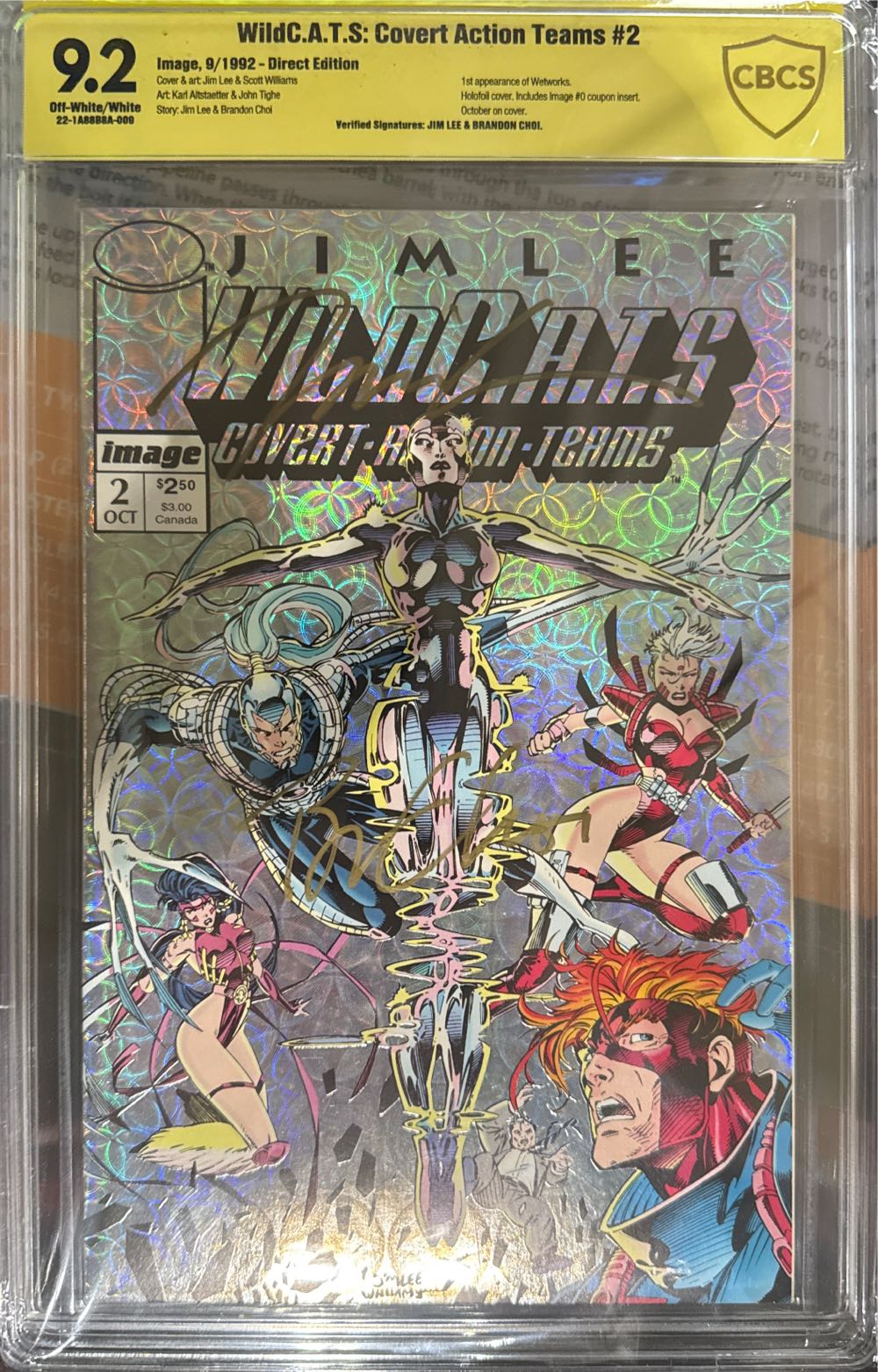 WildC.A.T.S - Image Comics (2 - Oct 1992) comic book collectible [Barcode 761941218366] - Main Image 2