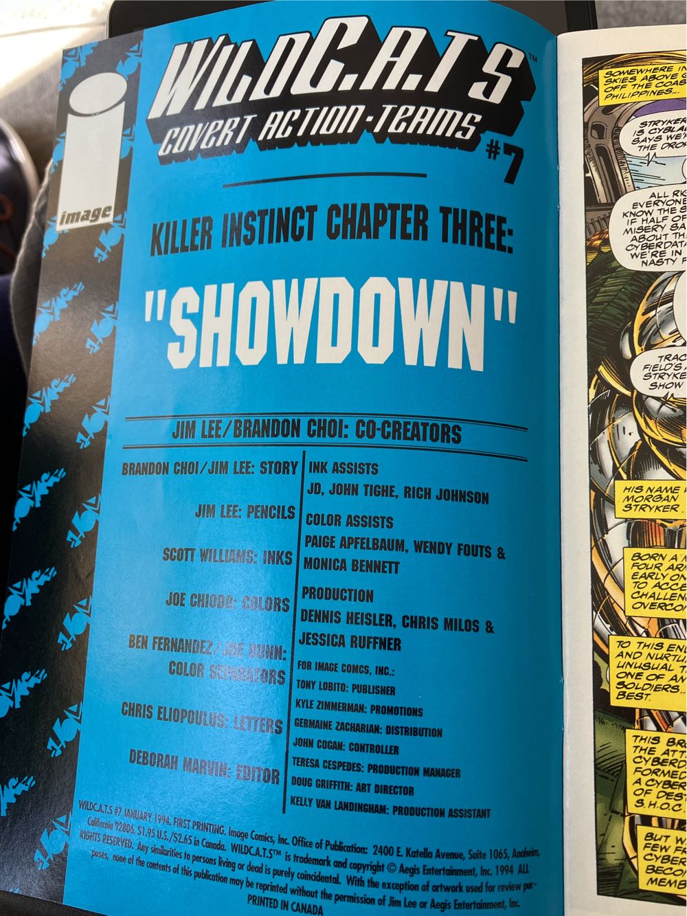 WildCats 7 - Image (7) comic book collectible [Barcode 761941267791] - Main Image 3